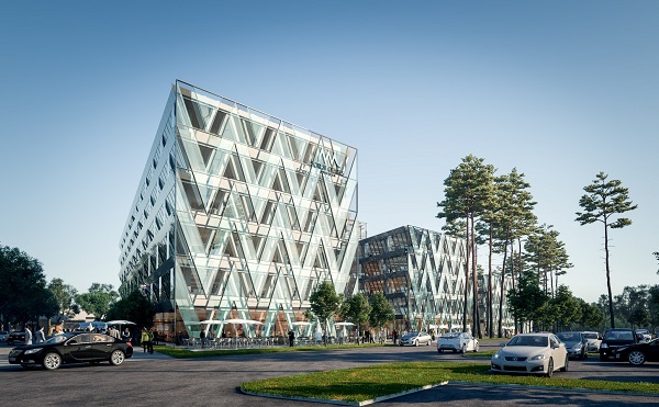 Az ország legmagasabb kategóriájú, legjobb irodaháza épül Debrecenben