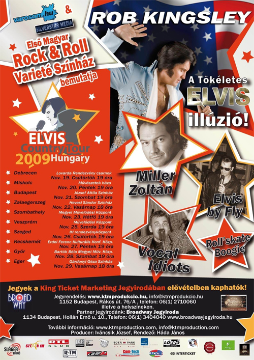 A 135 perces „Az Elvis story”produkció A 135 perces „Az Elvis story”produkció