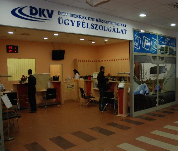 Az Ügyfélszolgálat DVk