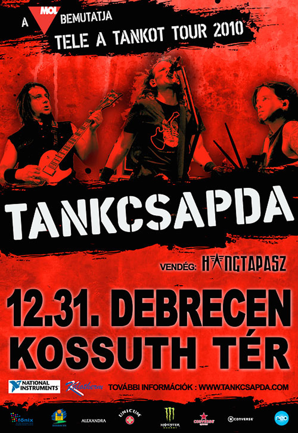 Szilveszterezz a Tankcsapdával Tankcsapda