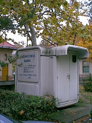 Az egyik mérőállomás Debrecenben Debrecen