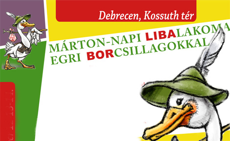 A kulináris élvezetek mellett a kulturális felhozatal is színes lesz a Márton-napi libalakomán Debrecenben
