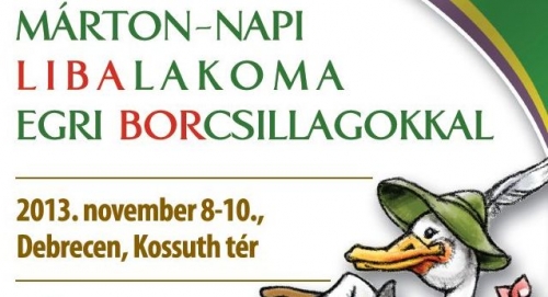 Márton-napi libalakoma egri borcsillagokka Márton-napi libalakoma egri borcsillagokka