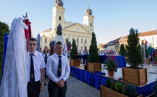 Városi tanévnyitó a Kossuth téren