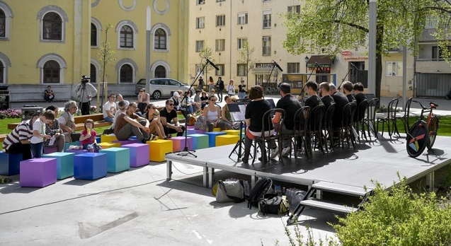 Bárki felléphet, táncolhat, énekelhet Debrecen első szabad kulturális közösségi terén