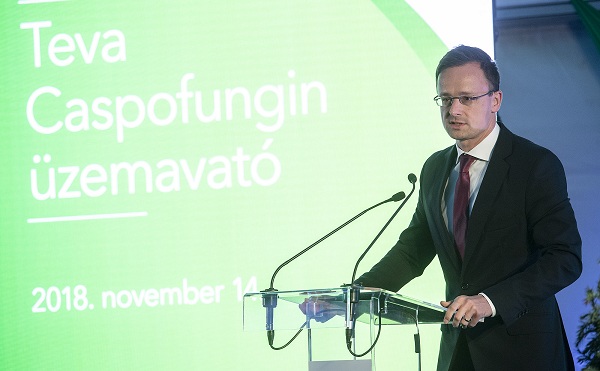 Átadták a Teva új debreceni üzemét