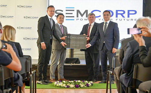 A kínai SEMCORP Debrecenben építi fel gyárát 